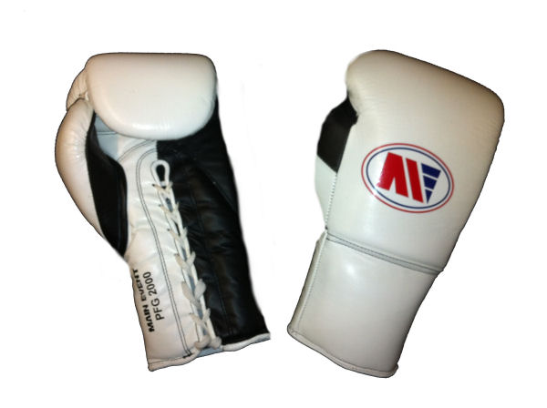 Main Event PFG 2000 Pro Fight Punchers Boxing Gloves White Black